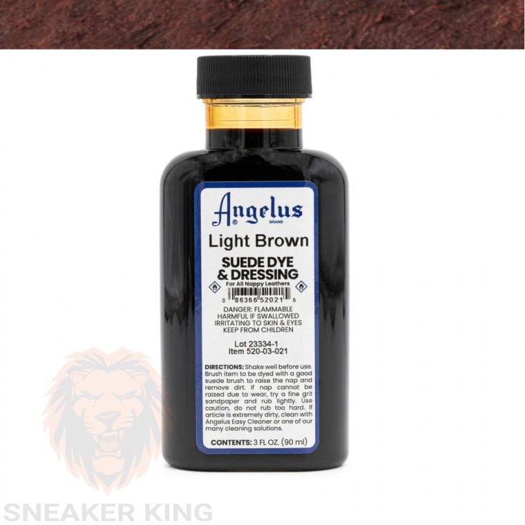 Барвник для замші Angelus Light brown suede dye (світло-коричневий) made in USA